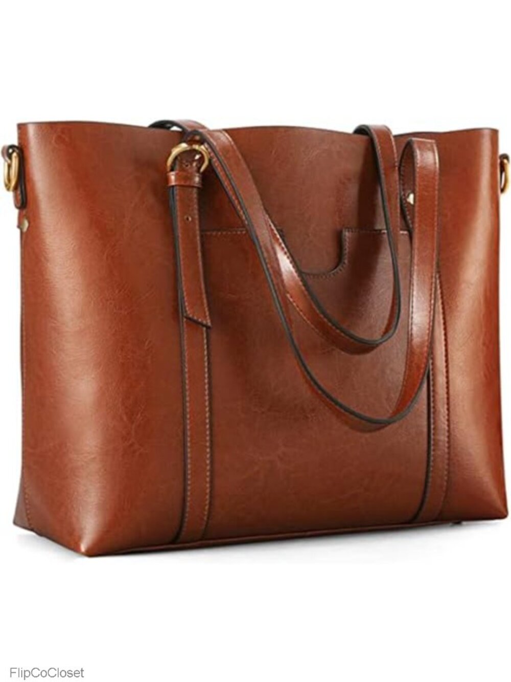 Genuine Leather Tote Bag for Women